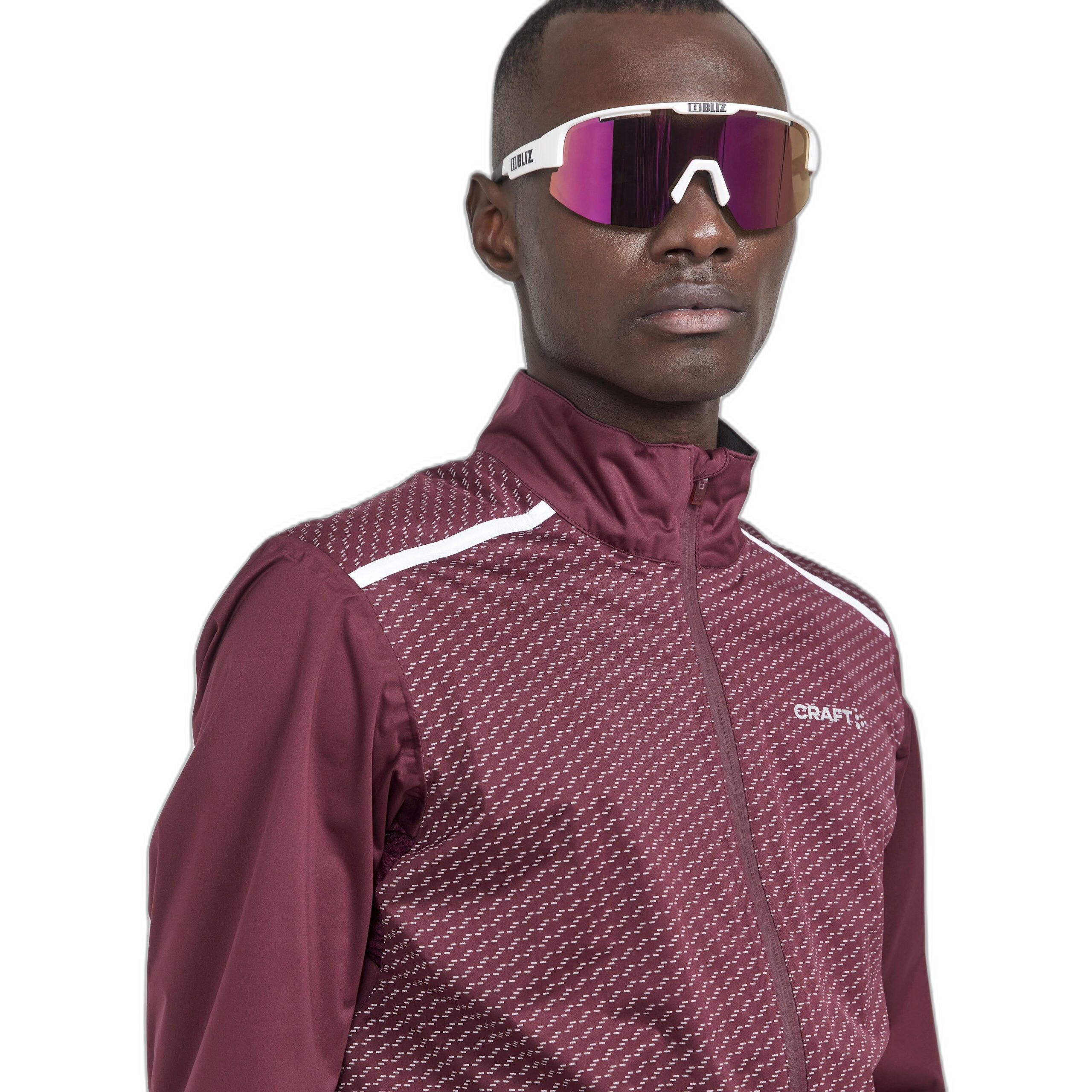 Veste Imperméable Craft ADV Bike Hydro Lumen Rouge Homme 4/5