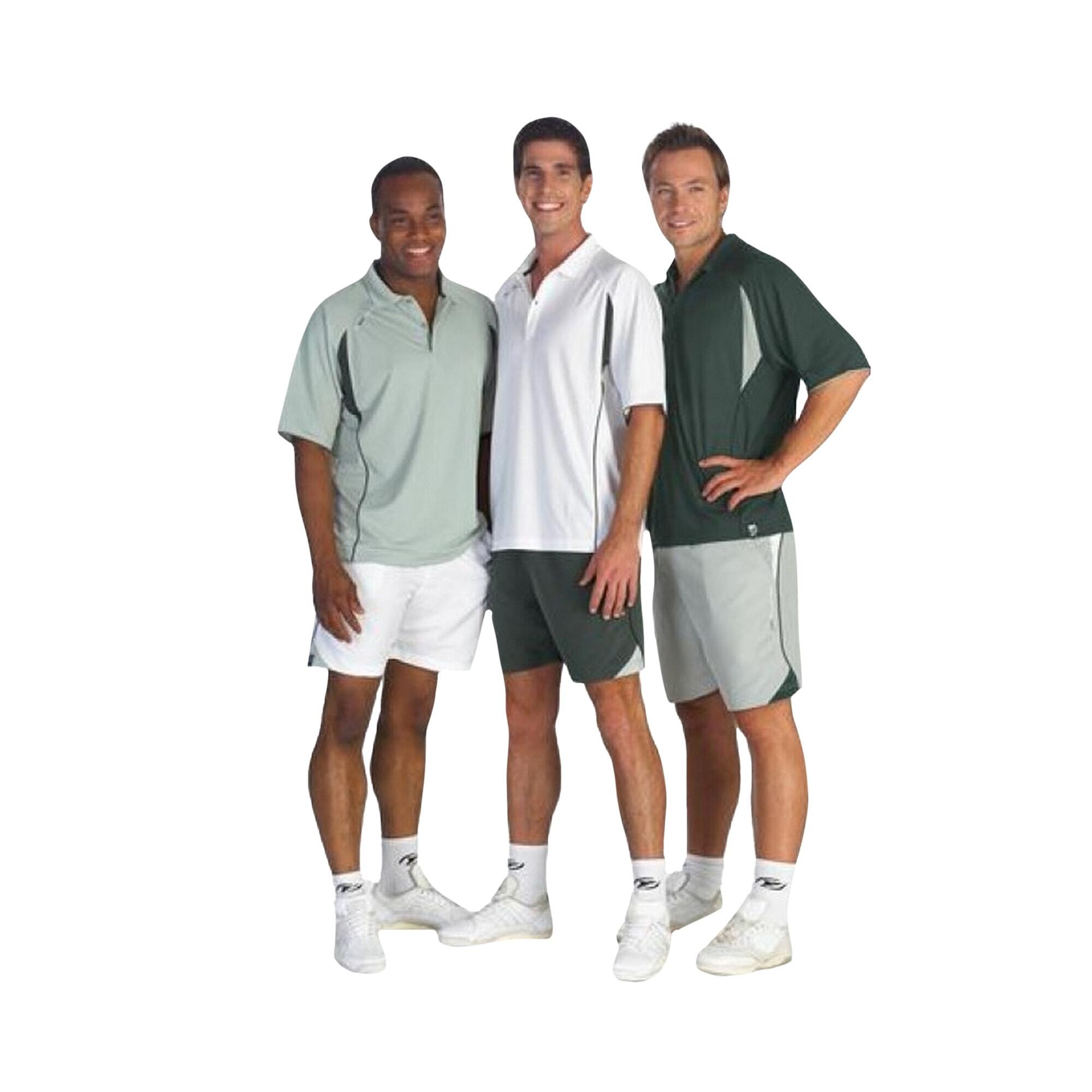 Poloshirt für Herren Dunkelgrün 2/3