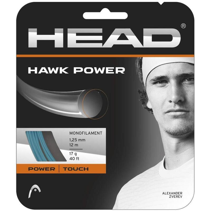 Naciąg tenisowy Head Hawk Power set. 12 m. 1,25 mm