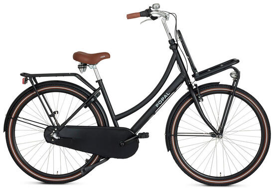 Popal Daily Dutch Basic+ N3 Hollandrad - Citybike - Damen - Mattschwarz