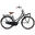Vélo Hollandais Popal Daily Dutch Basic+ N3 - 3 vitesses - Femme - Noir Mat