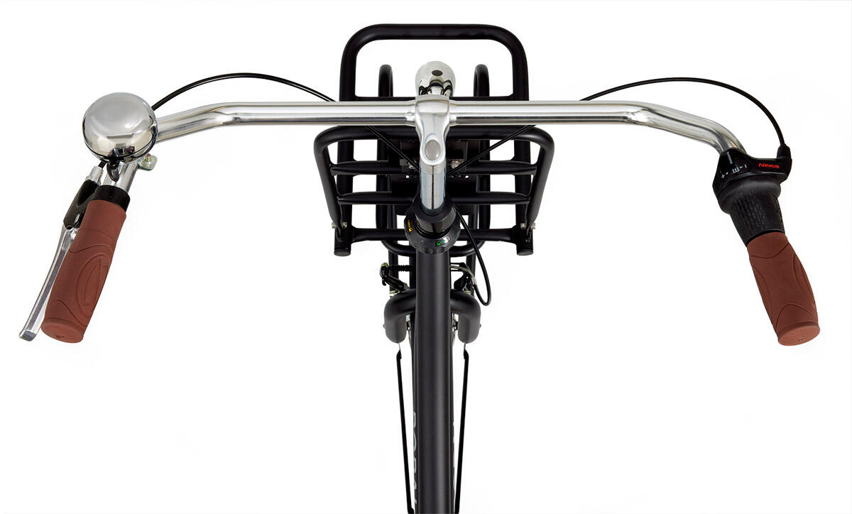 Popal Daily Dutch Basic+ N3 Transportfiets - Stadsfiets - Dames - Mat Zwart 3/3