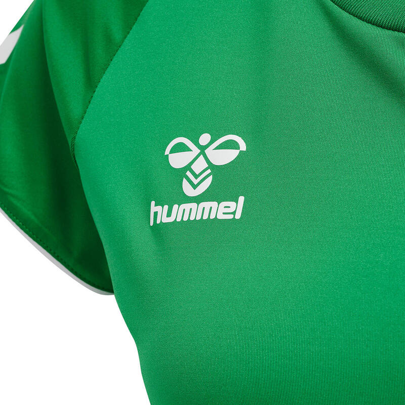 Camiseta Hmlcore Vóleibol Mujer Elástico Transpirable De Secado Rápido Hummel