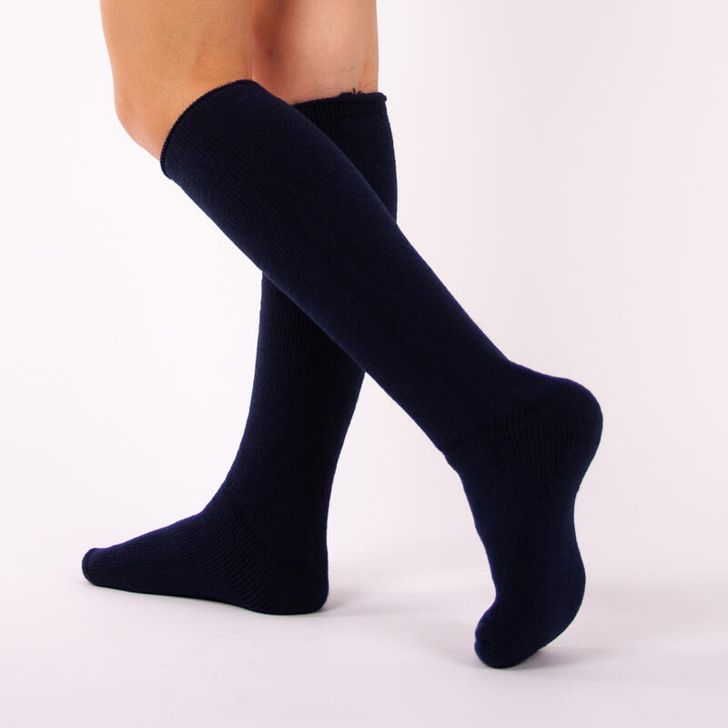 1 Par de Calcetines Térmicos Heatkeeper Hombre Azul Marino Largo 41/46