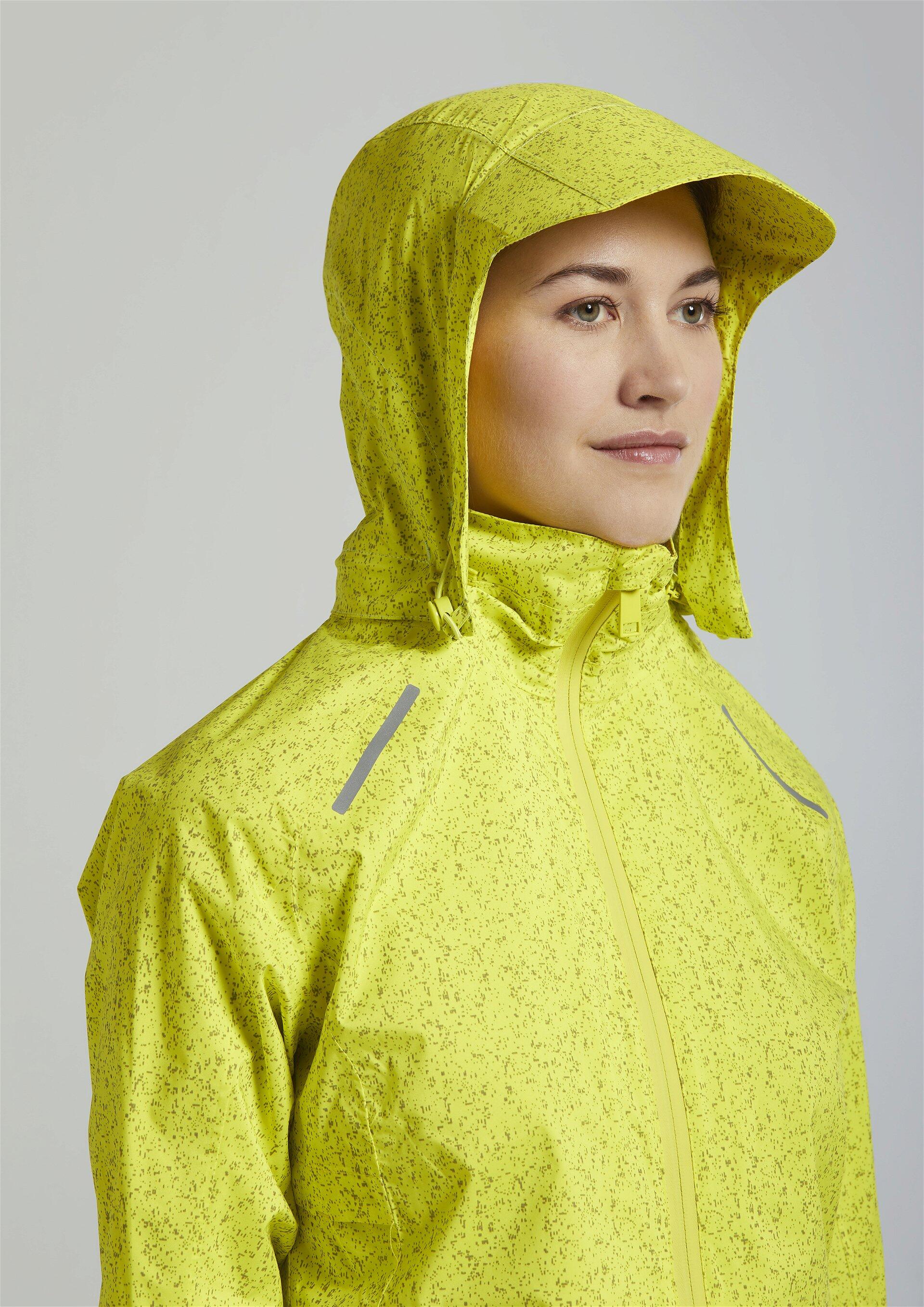Veste de pluie pour vélo Skane HiVis, jaune fluo 6/6