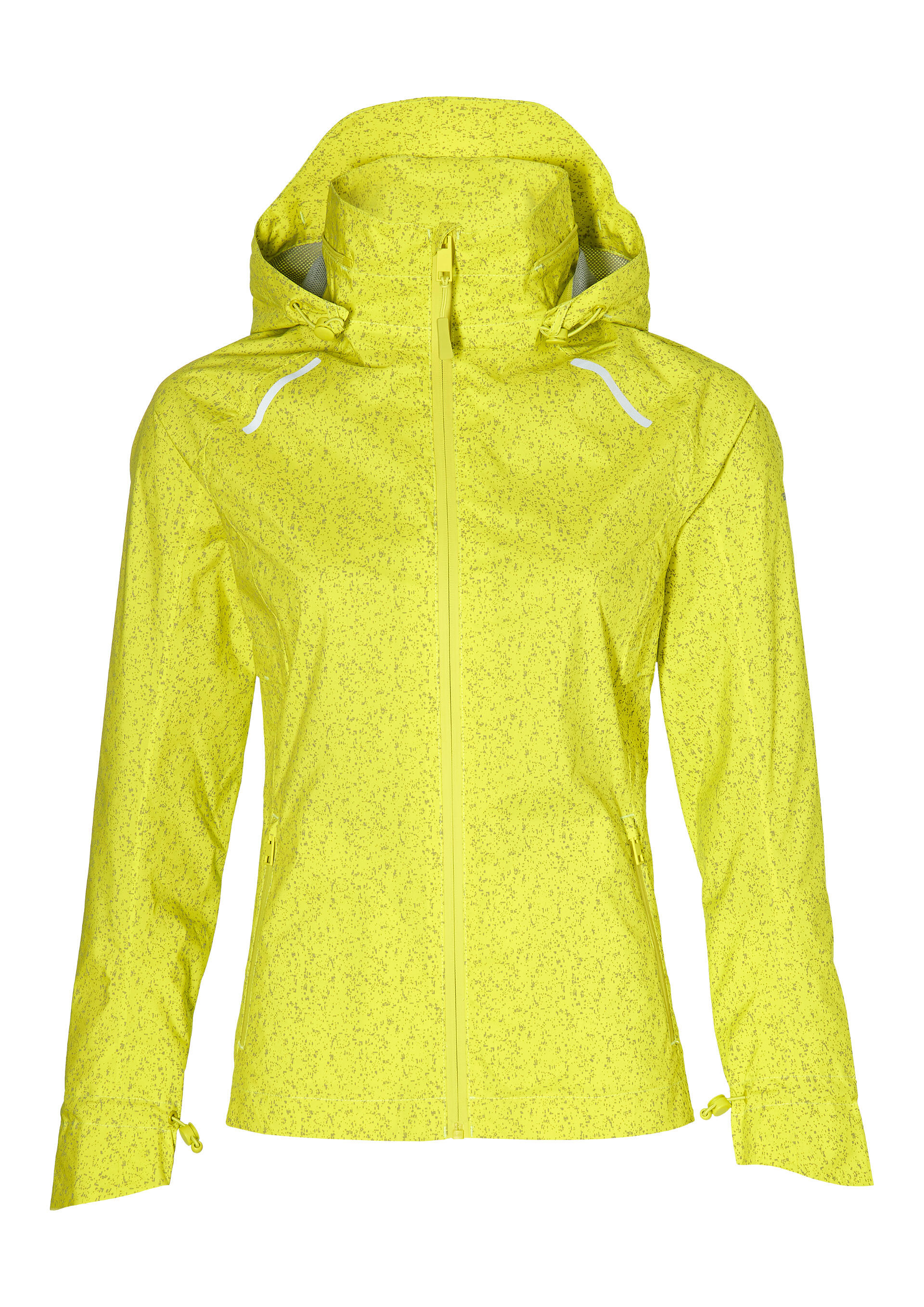 BASIL Fahrrad-Regenjacke Damen Skane HiVis, neon yellow