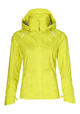 Fahrrad-Regenjacke Damen Skane HiVis. neon yellow