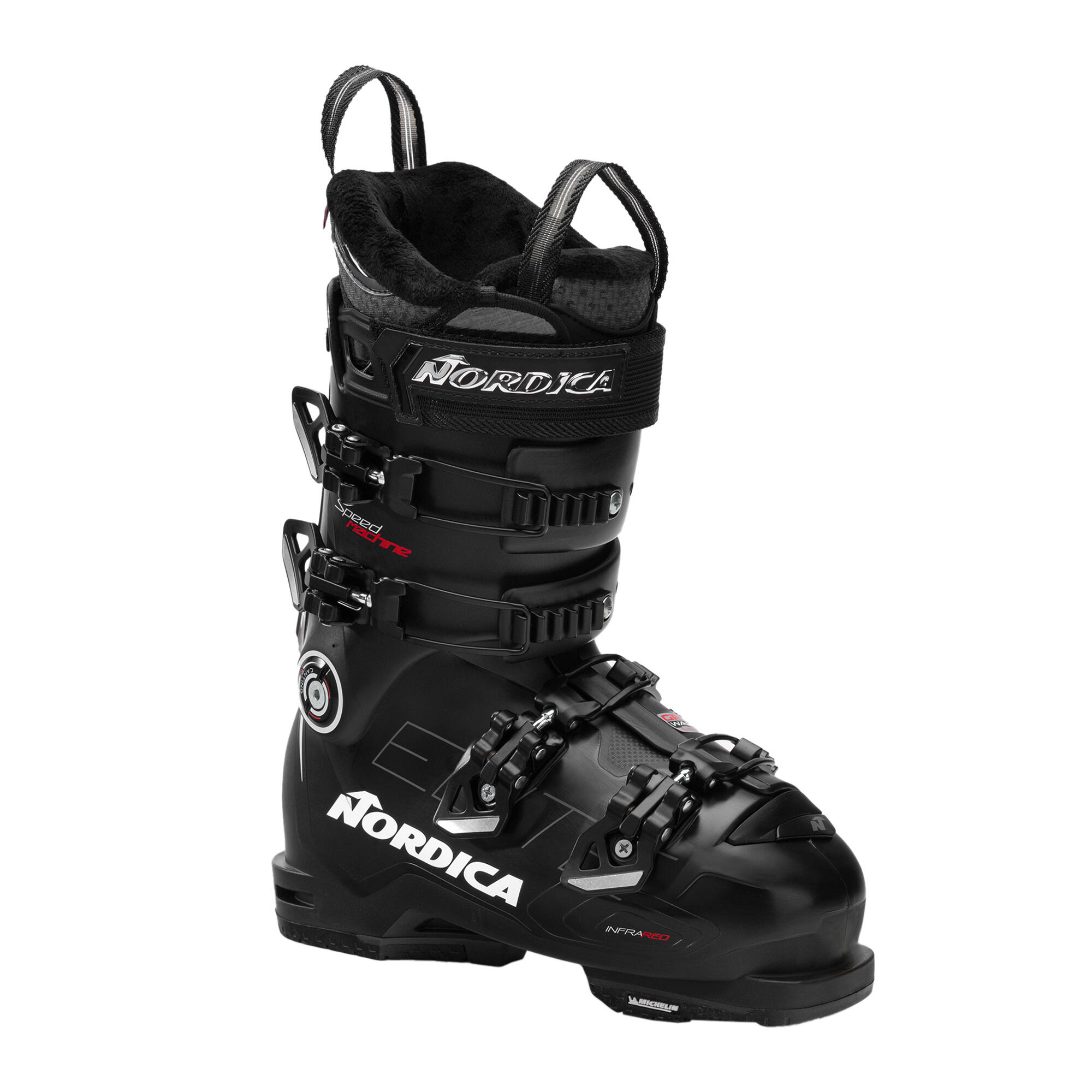 Botas de Ski Mulhers Nordica Speedmachine Elite GW pretas 050H0900100 25,5 cm