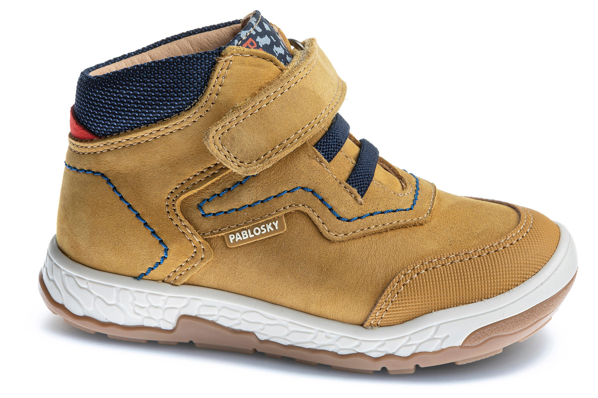 Botas Pablosky Para Niño - Piel Natural, Cierre Adherente Y Horma Fisiológica