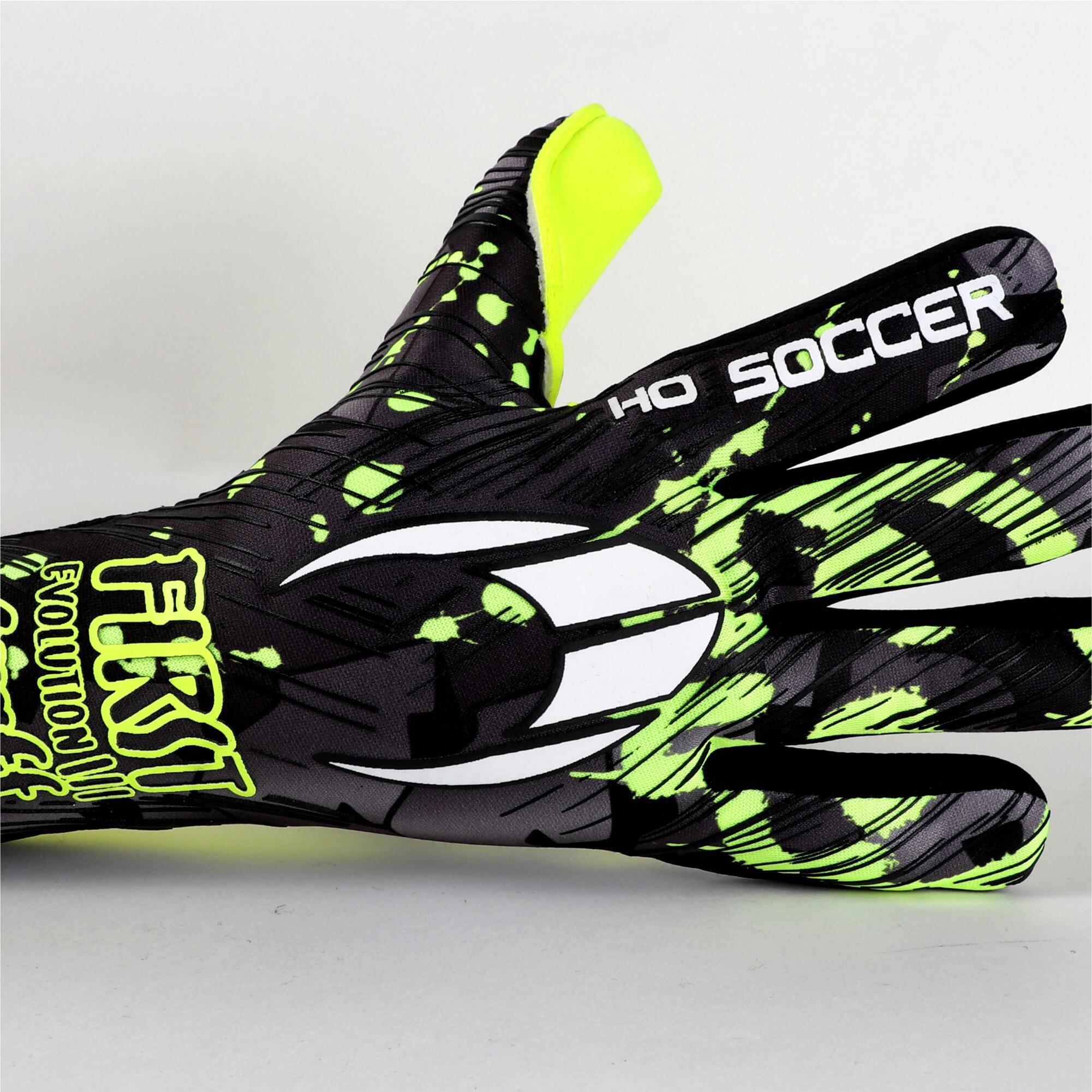 HO Soccer SKULL First Evolution III Junior Goalkeeper Gloves 4/7