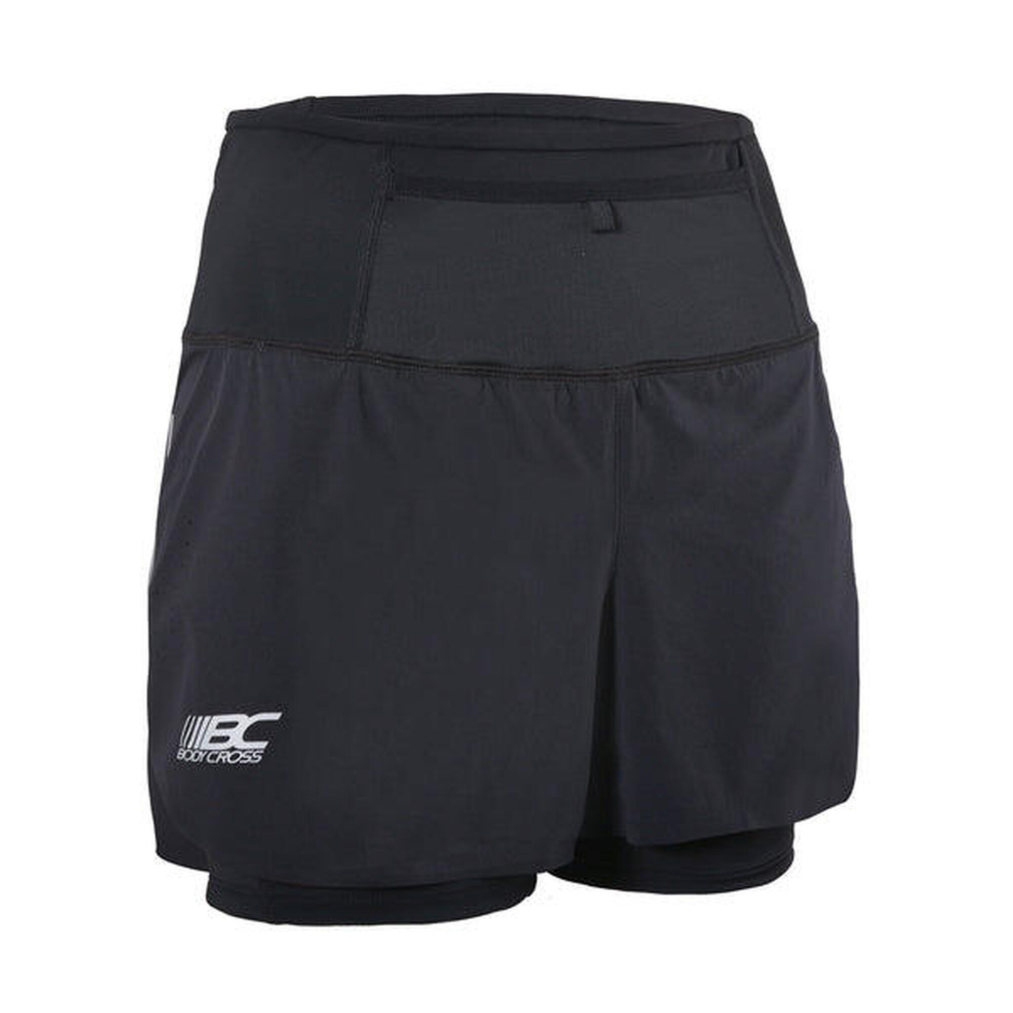 LINH 2 in 1 running shorts