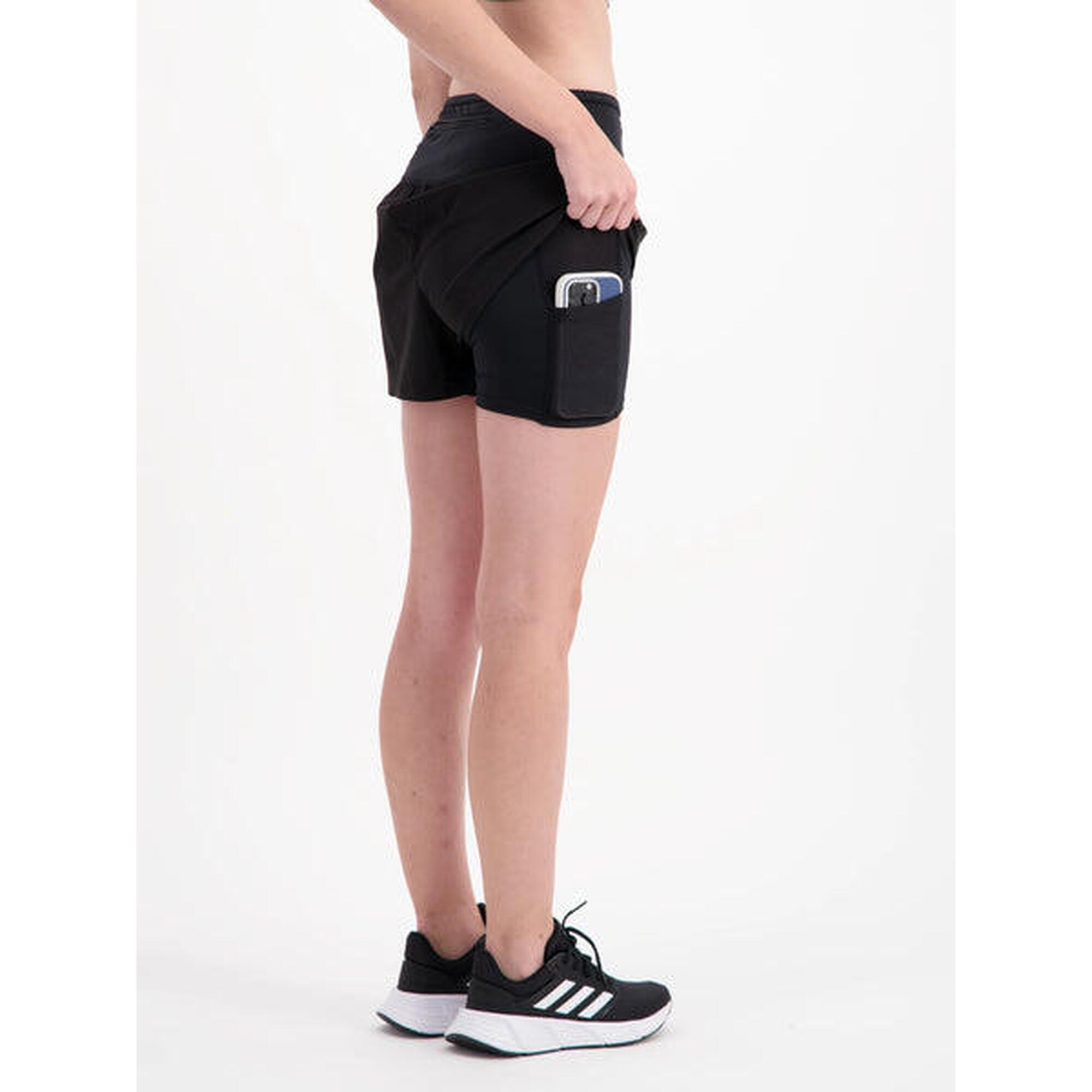 LINH 2 in 1 running shorts