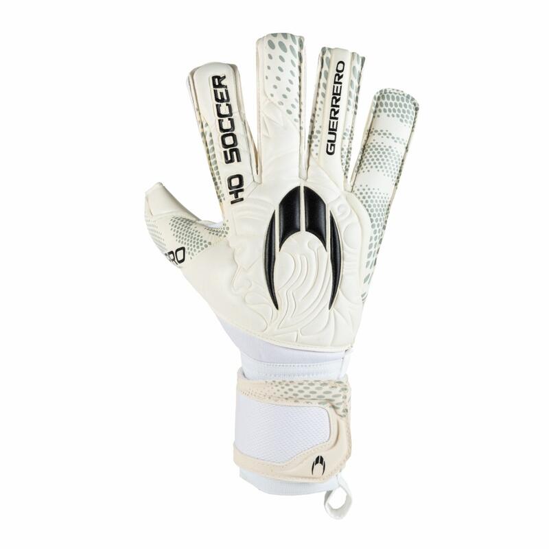 Guanti da portiere Ho Soccer adulti Guerrero PRO RN Honour bianco