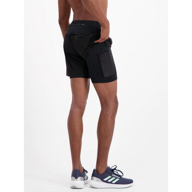 Hardloopshort Herren zwart