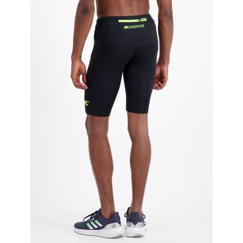 Short trail running SILVIO Nero