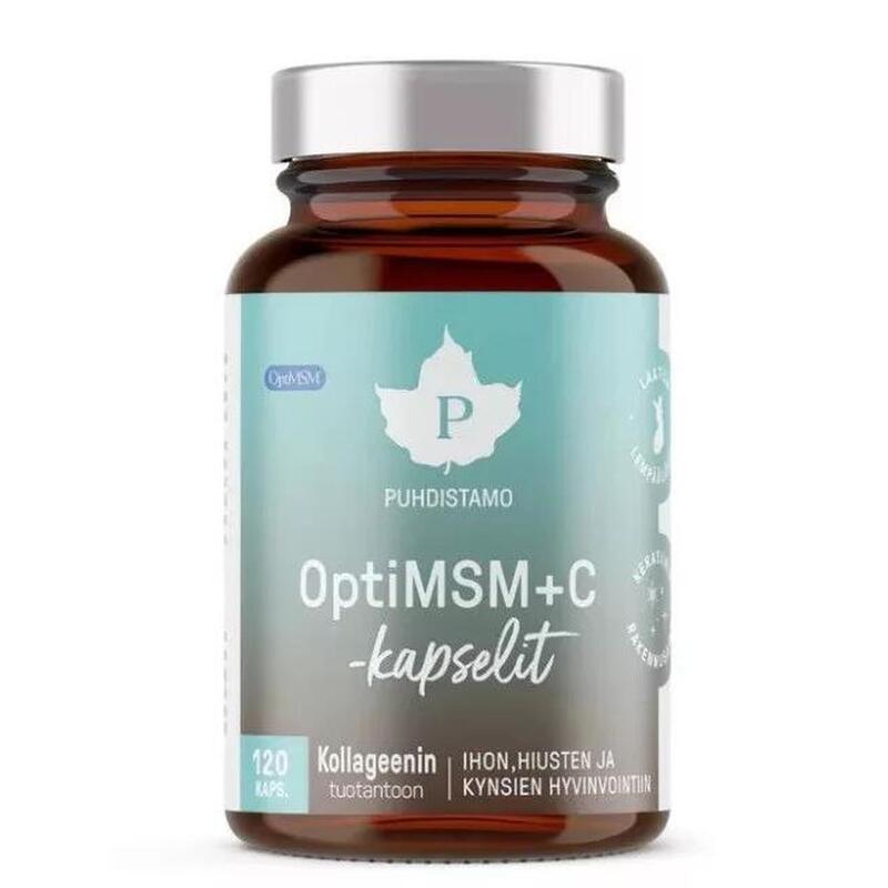 Ízületvédő OptiMSM + C-vitamin, 120 kapszula