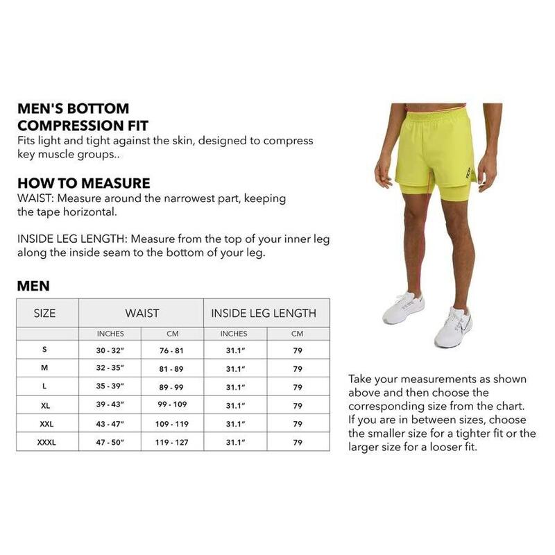 Short 2-en-1 Ultra avec Poche à Fermeture Éclair pour Hommes