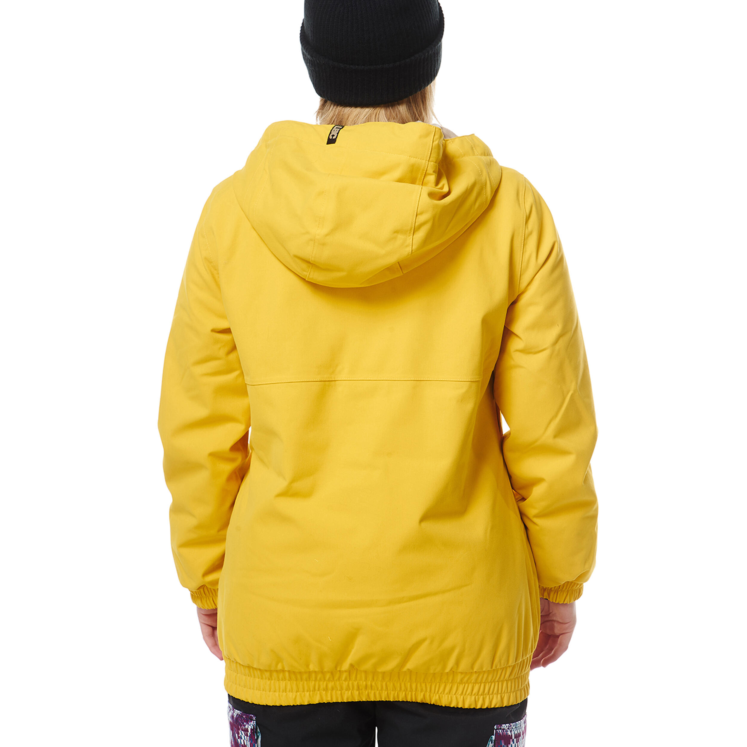 Ski-/Snowboardjacke Damen - BLOOM mustard 4/4