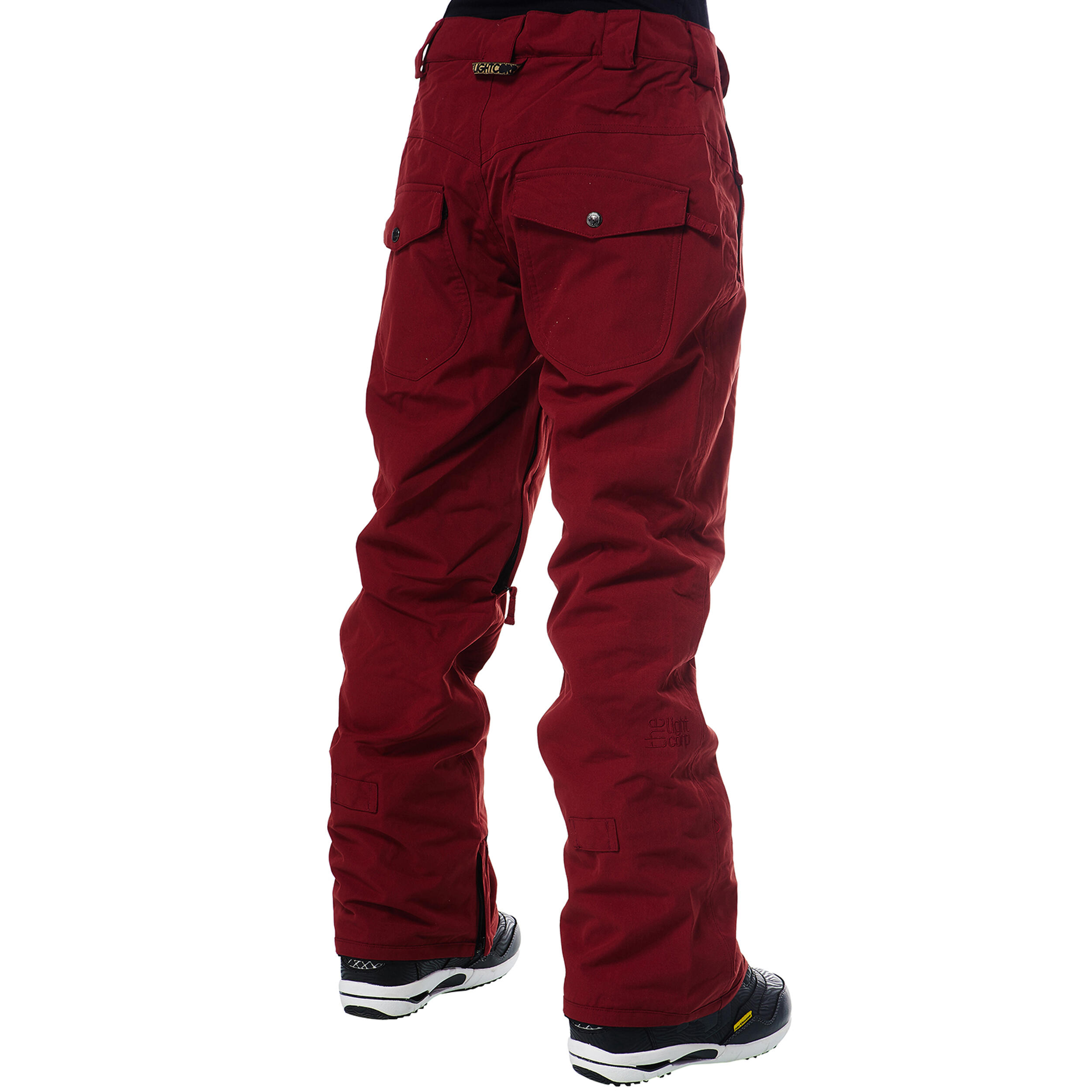 Ski-/Snowboardhose Damen - CAT burgundy 3/6