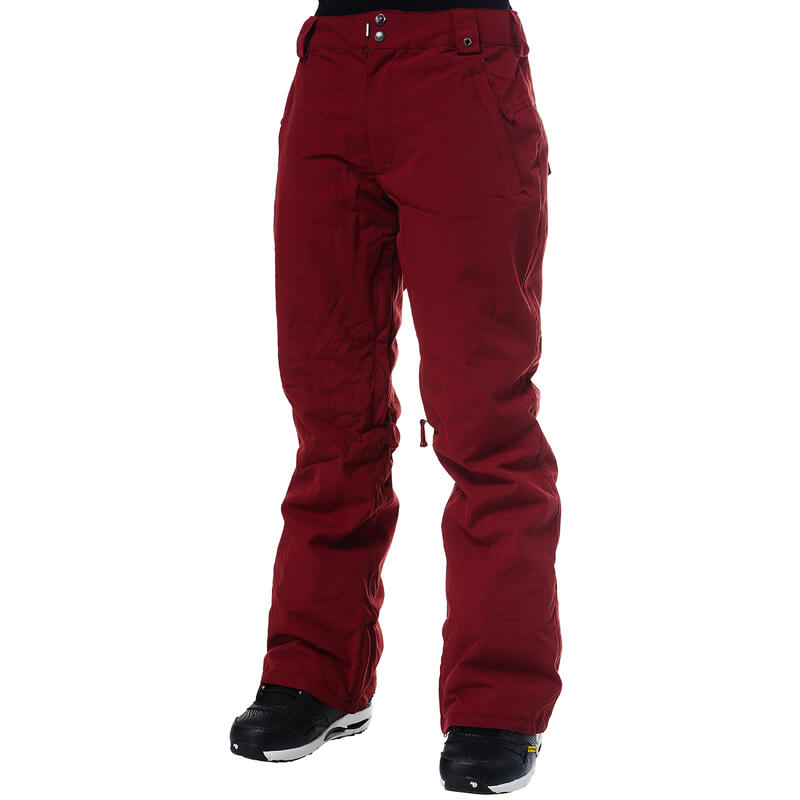 Ski-/Snowboardhose Damen - CAT burgundy