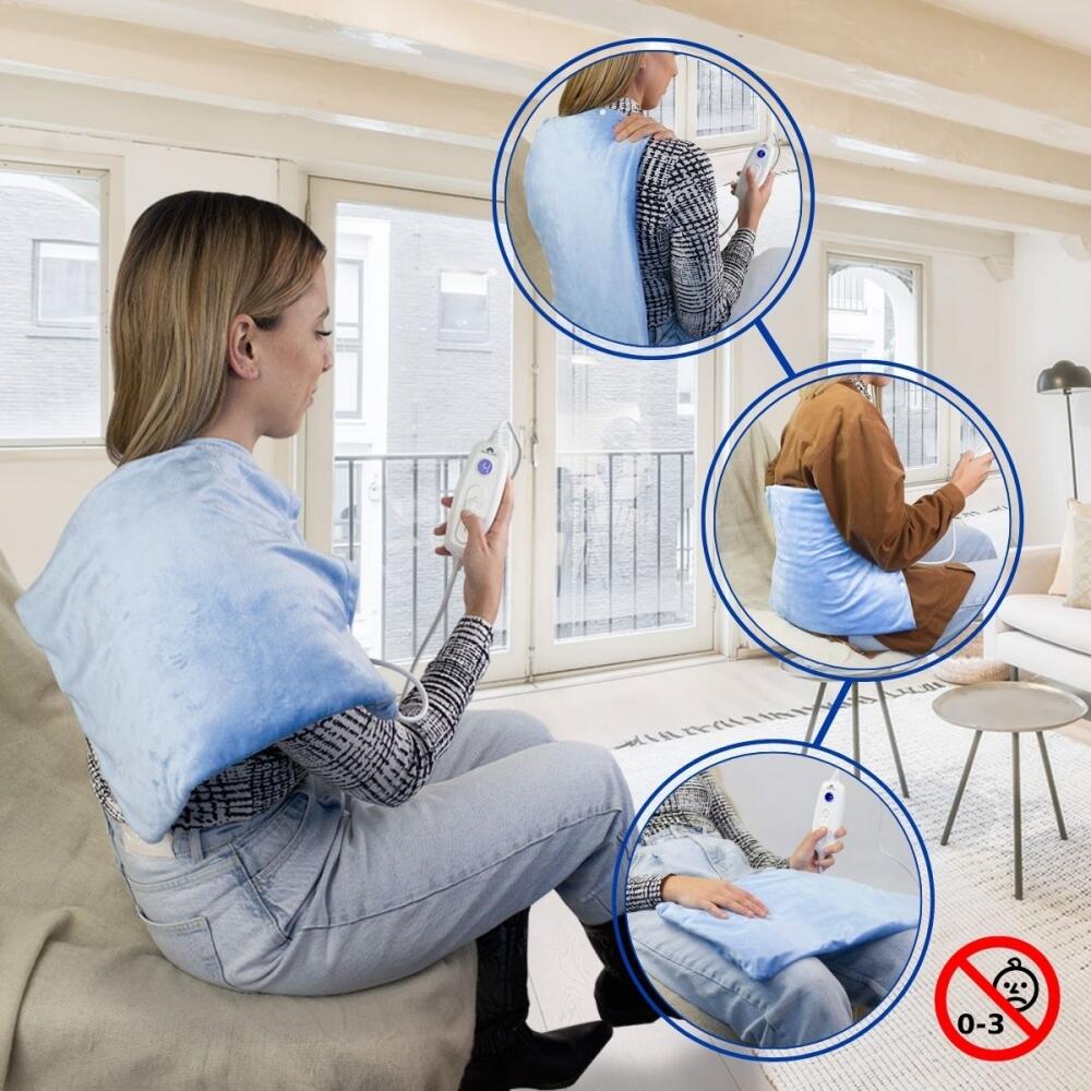Coussin chauffant pour le dos très faible consommation d'énergie cervical 2/6