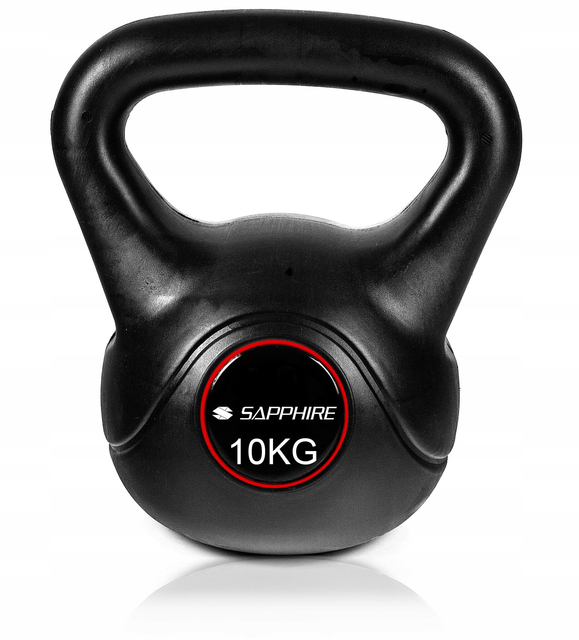 Odważnik treningowy Kettlebell Sapphire SG-10K 10 kg powlekany 2/4
