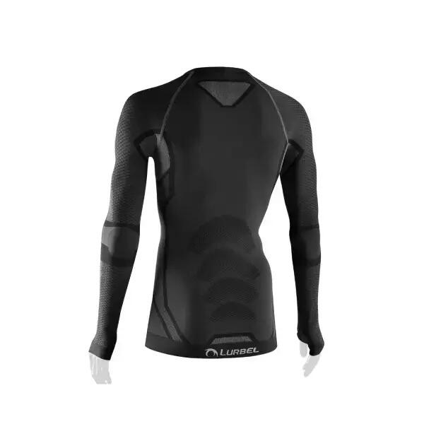 Heren-T-Shirt met Lange Mouwen Lurbel Cristallo Zwart 2/3
