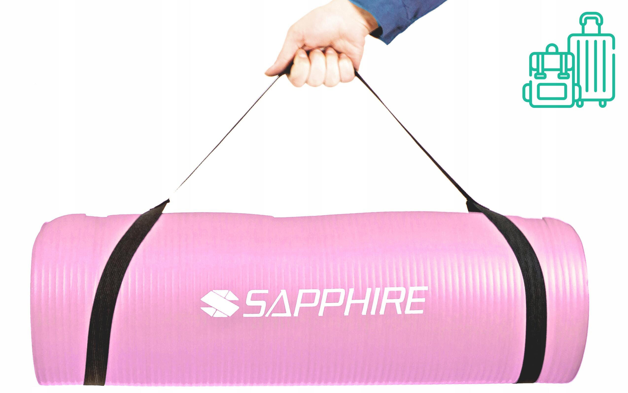 Коврик для фитнеса Sapphire SG-105 из NBR — фото 6