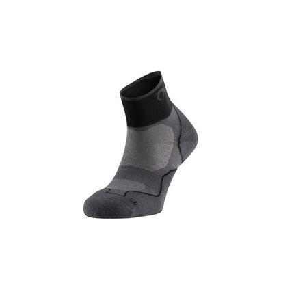 Calcetines Desafio Three unisex Gris/Negro running Unisex Gris LURBEL
