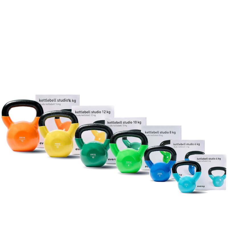 Kettlebell Studio Evergy 12 KG Home Pesa Rusa