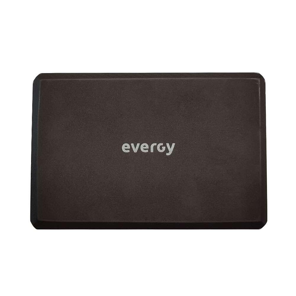 Bloque de yoga negro evergy yoga block 2/4