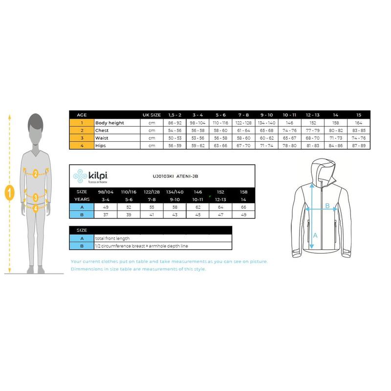 Kurtka narciarska chłopięca Kilpi ATENI-JB
