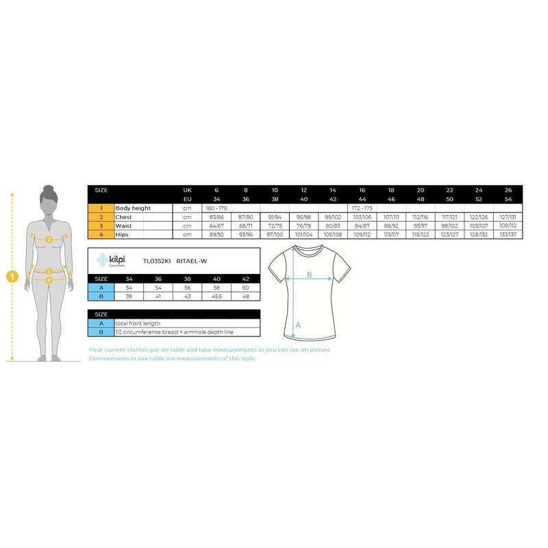 Maillot cycliste femme Kilpi RITAEL-W