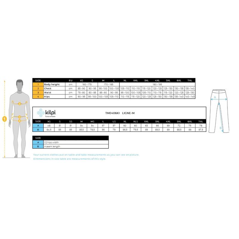 Pantalon outdoor homme Kilpi LIGNE-M
