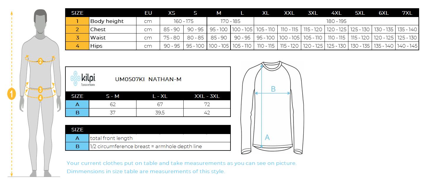 Camiseta interior Kilpi Nathan 3/3