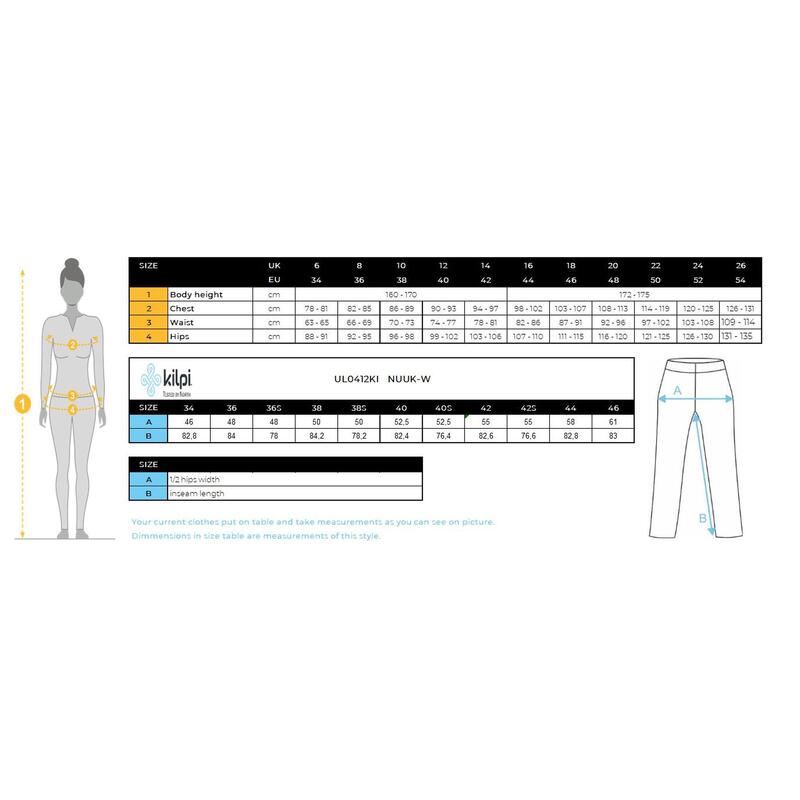 Pantalon d'extérieur pour femmes Kilpi NUUK-W