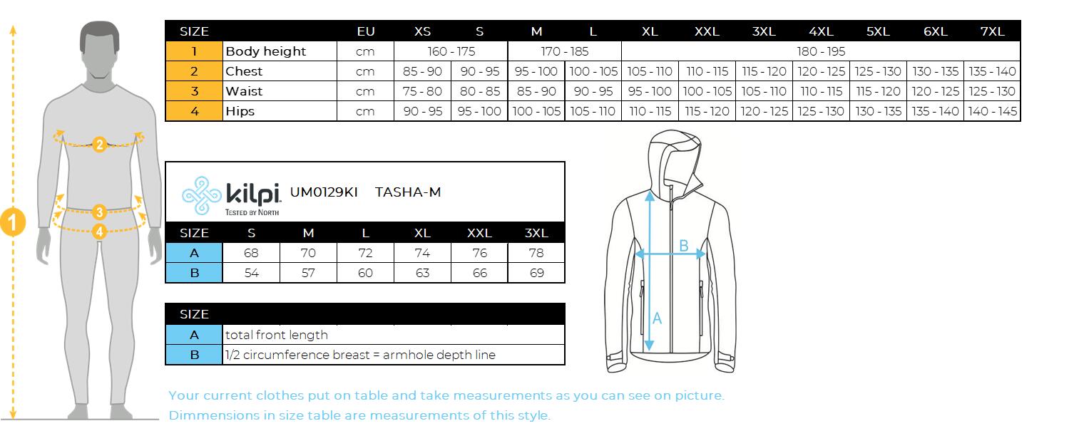 Chaqueta acolchada de montaña y trekking TASHA-M hombre KILPI Azul oscuro 6/6