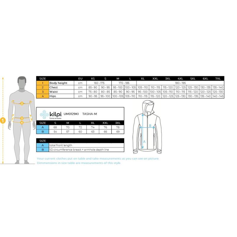 Heren geïsoleerde jas Kilpi TASHA-M