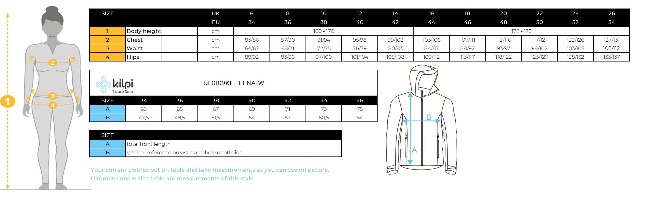 Women´s ski jacket with integrated heating system KILPI LENA-W 7/7