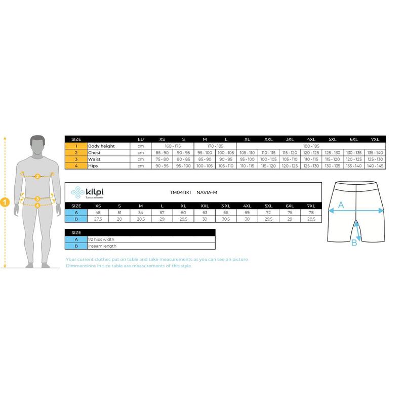 Férfi outdoor rövidnadrág Kilpi NAVIA-M