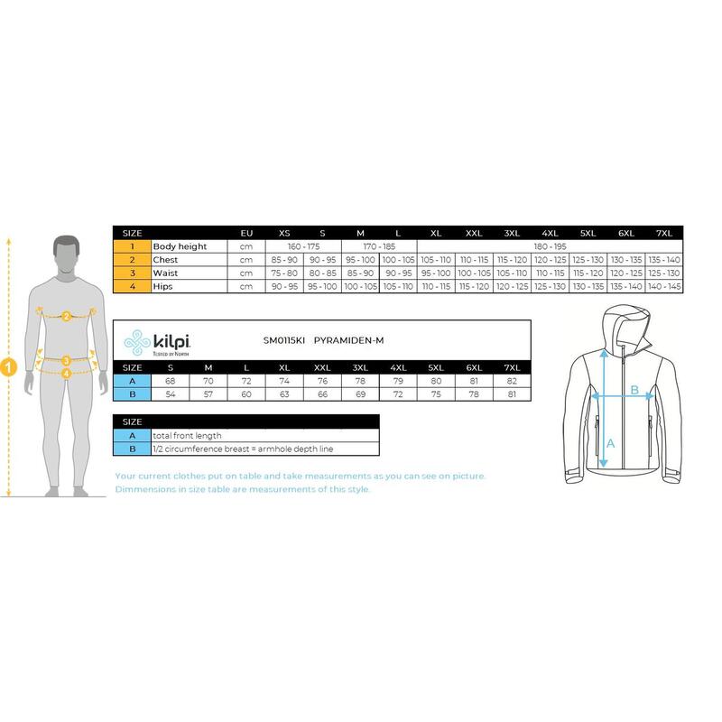 Doudoune homme Kilpi PYRAMIDEN-M