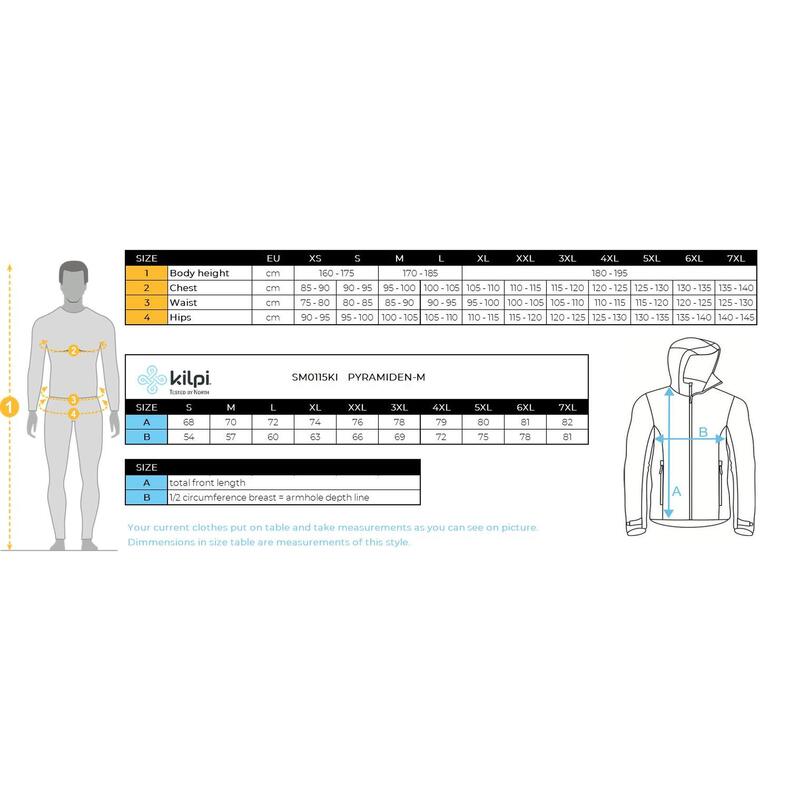 Kurtka puchowa męska Kilpi PYRAMIDEN-M