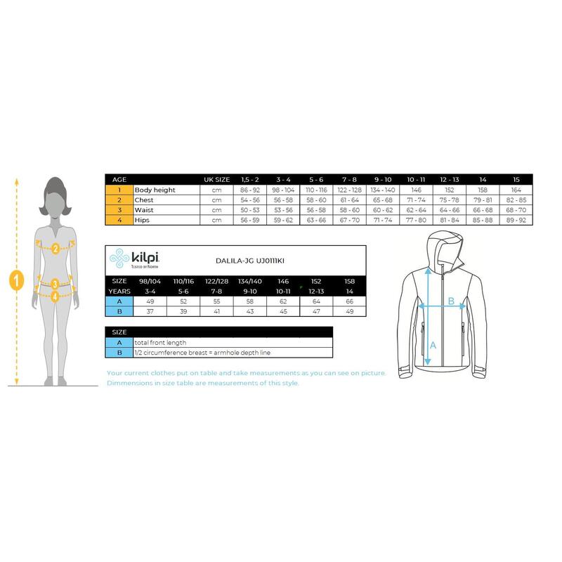 Skijacke für Mädchen Kilpi DALILA-JG