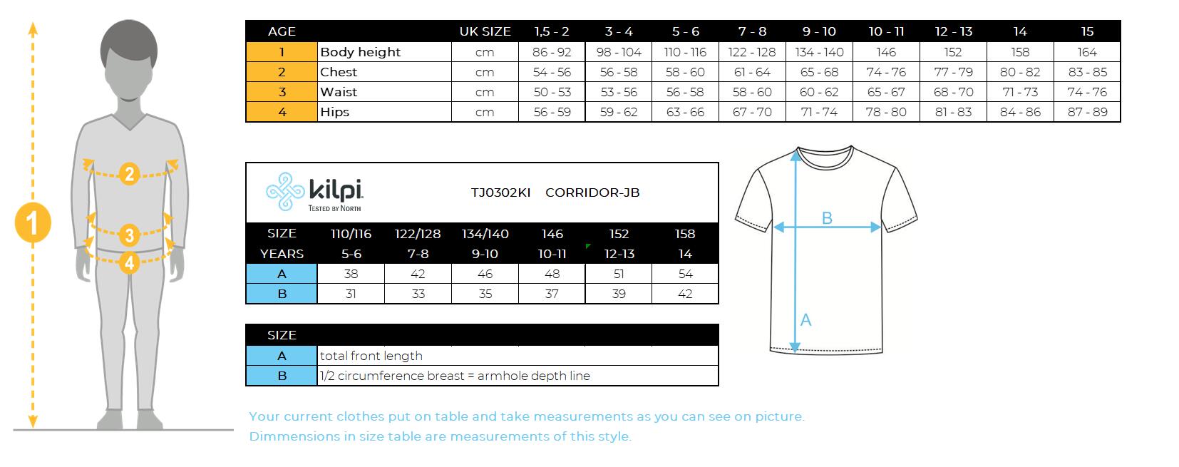 Maillot de cyclisme pour garçon Kilpi CORRIDOR-JB 5/5