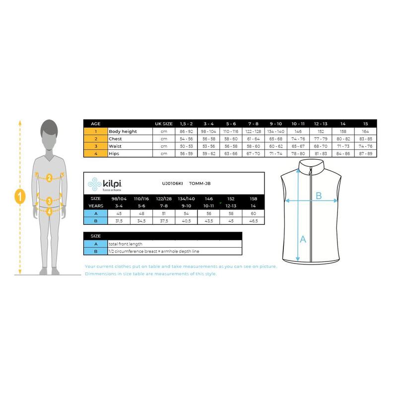 Kinder geïsoleerd vest Kilpi TOMM-JB