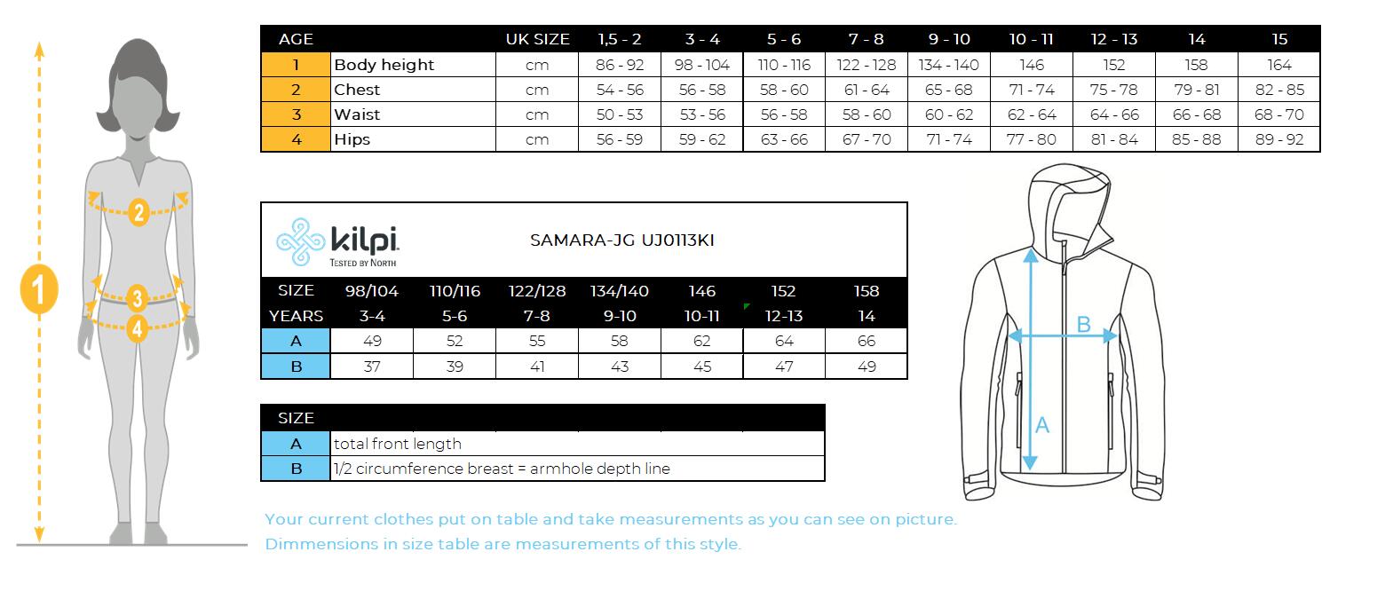 Veste de ski pour fille Kilpi SAMARA-JG 7/7