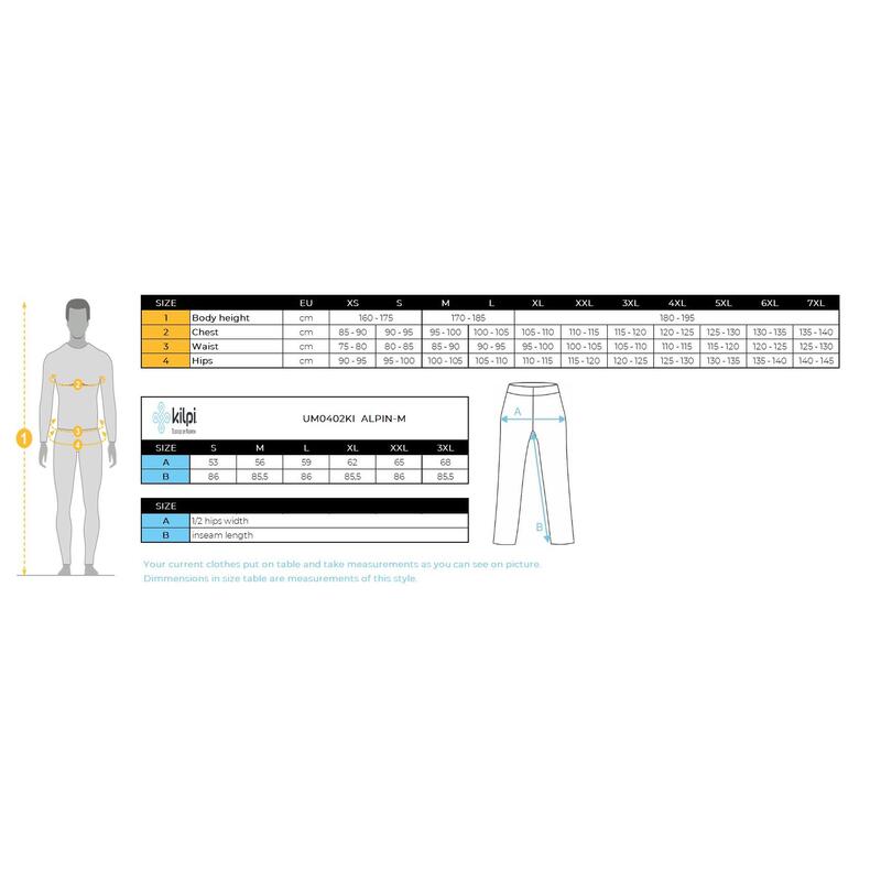 Waterdichte herenbroek Kilpi ALPIN-M