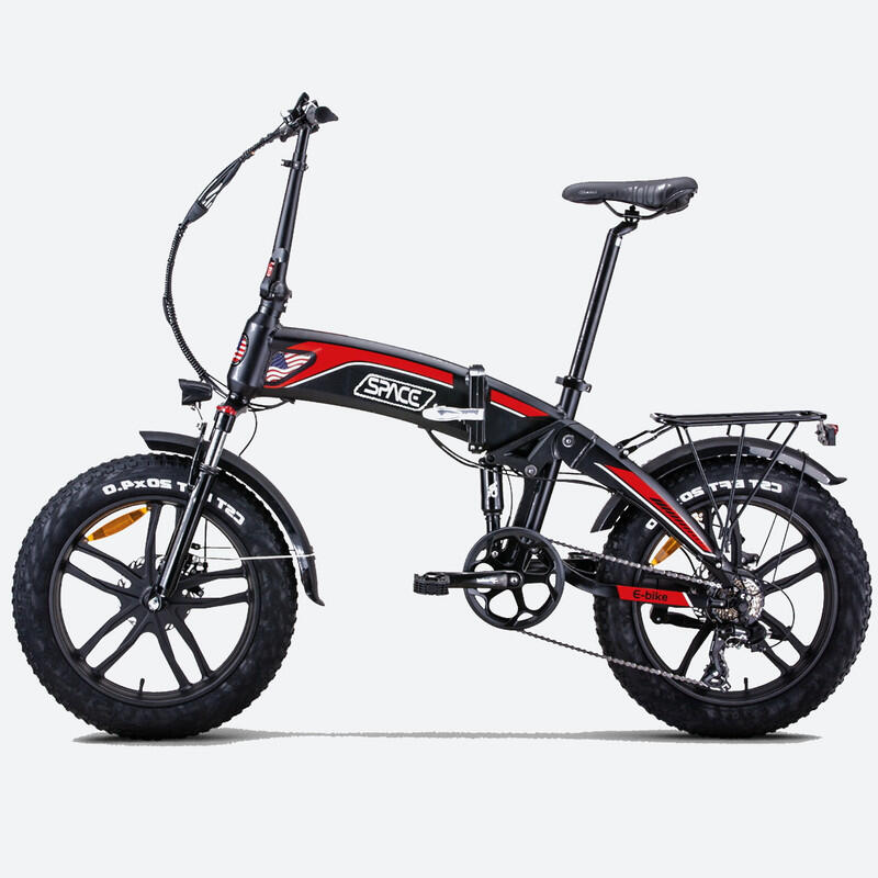 Bicicleta Eléctrica Nasa 48V  Black-Red by Tucano Bikes 2/4