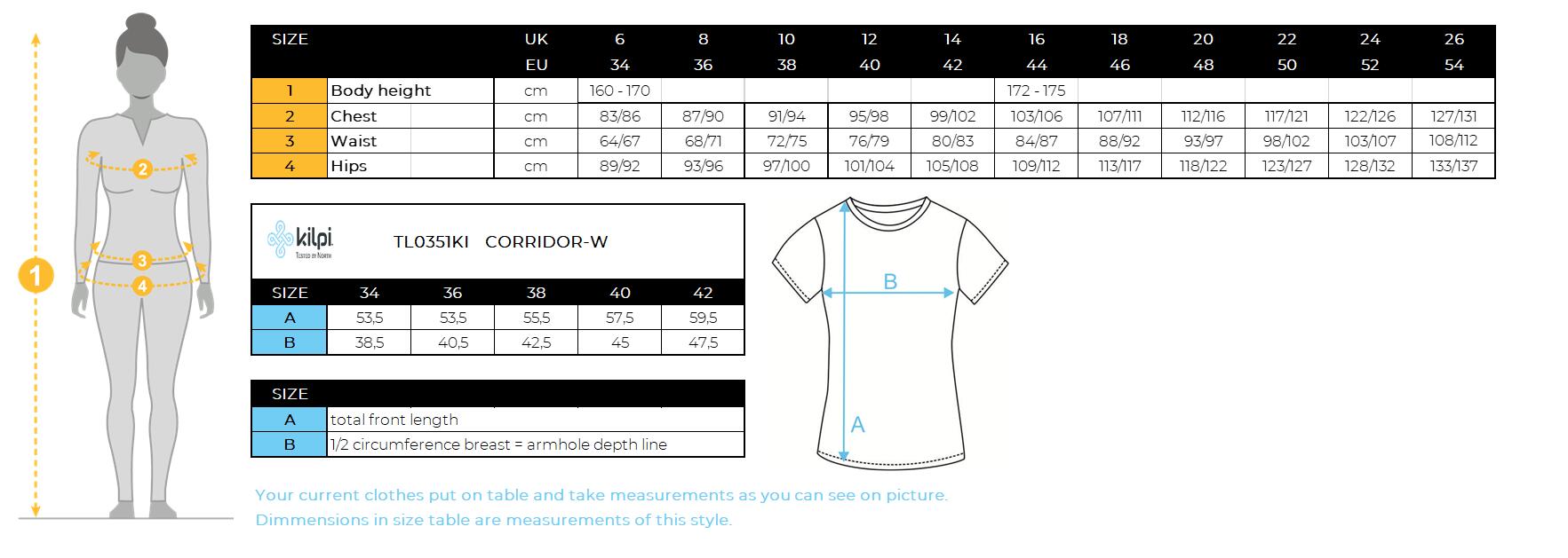 Kilpi Corridor T-Shirt Damen 6/6