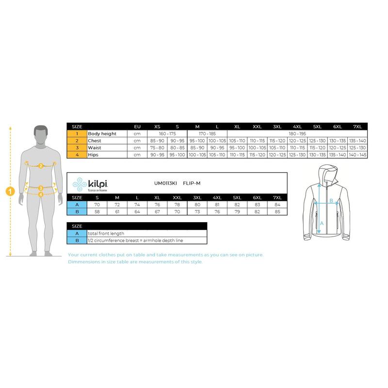 Geaca Ski si Snowboard KILPI Flip, Verde, Barbati